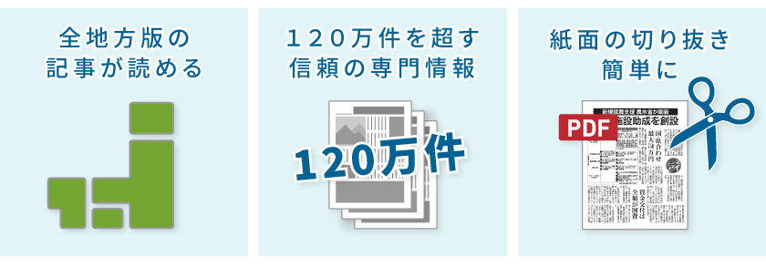 日本農業新聞データベースの特長