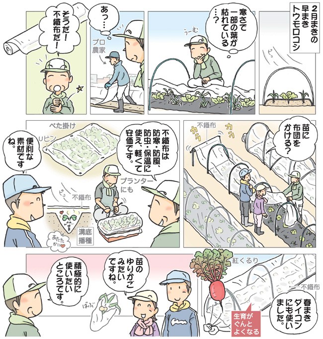 357円 予約販売 日本マタイ 家庭菜園用不織布